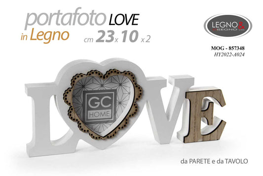P.FOTO LOVE 23*10*1,8CM HY2022A024