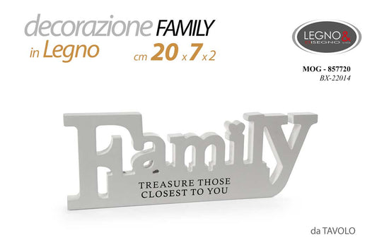 MOG/DECO FAMILY 20*7*1,8CM BX22014