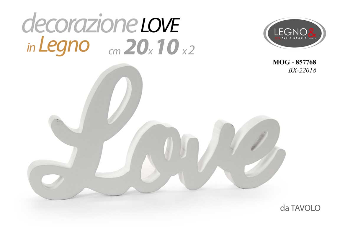 DECO LOVE MDF 20*10*1,5