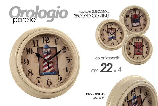 ERY/OROLOGIO ASS. 22*22*4CM JH5155