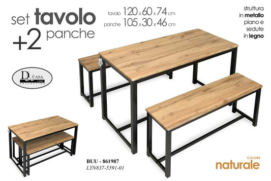TAVOLO 2 PANCHE