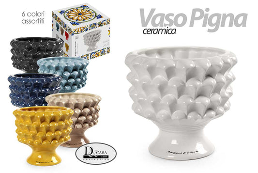CRE/VASO PIGNA AS. 17*15CM DLP23G15-2