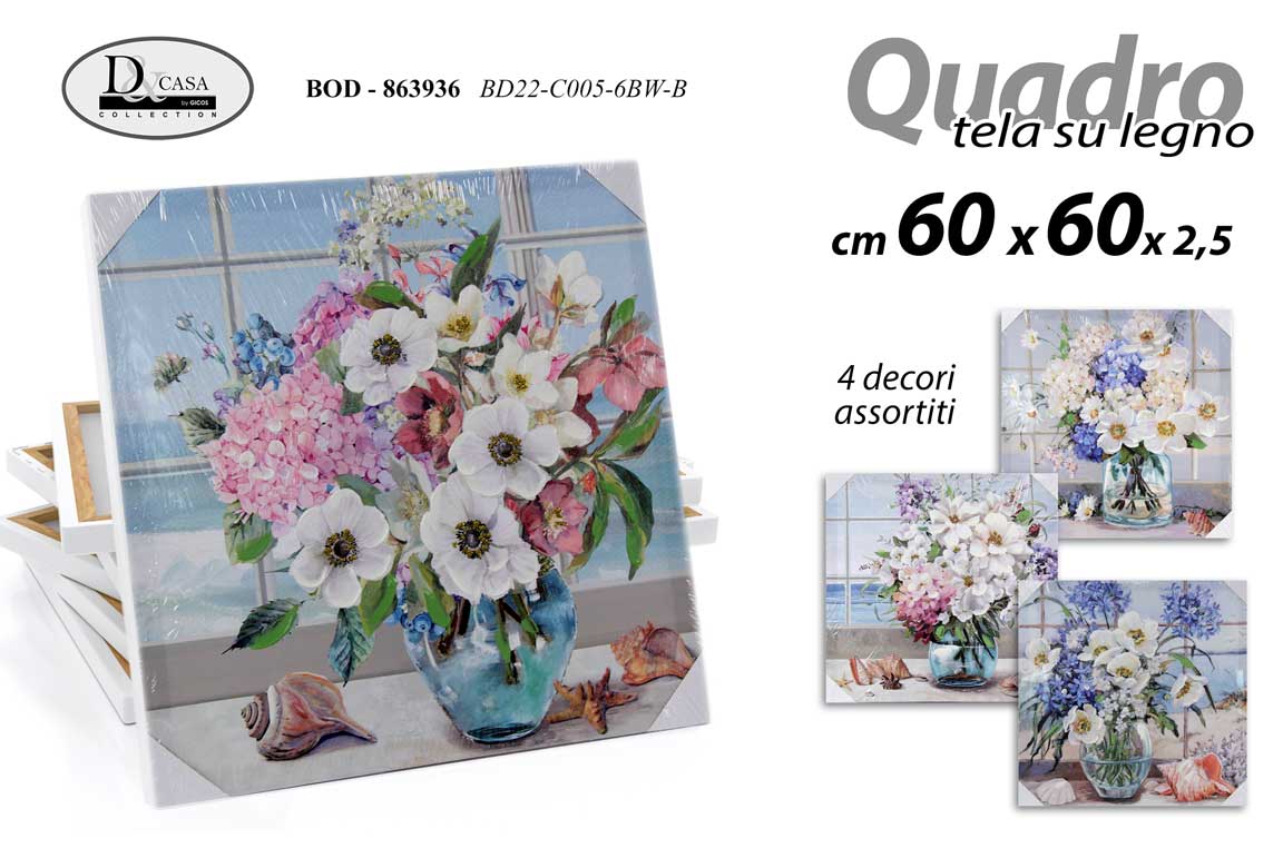 BOD/QUADRO AS 60*60*2,5CM BD22C005-6BW-B