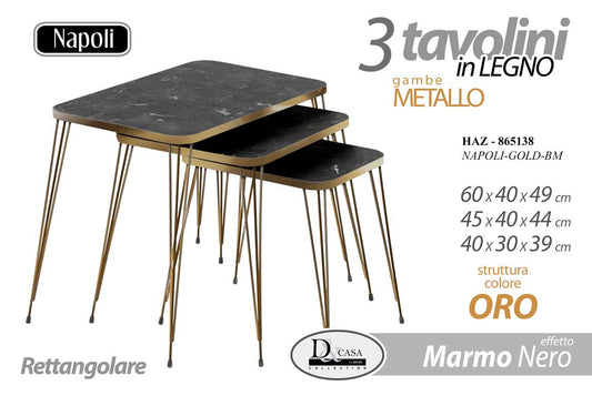 HAZ/3 TAV.RET.MAR.NE P/O NAPOLI-GOLD-BM