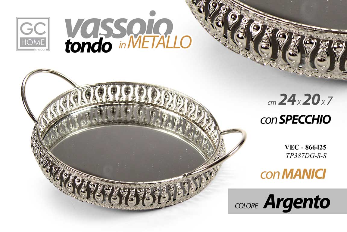 VEC/VAS.MET C/SP ARG 24X20X7 TP387DG-S/S