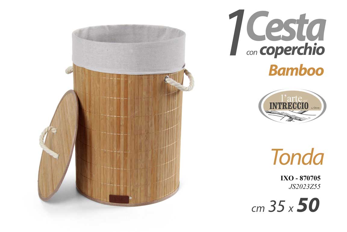 IXO/CESTA C/C TDA BAMBOO 35*50 JS2023Z55