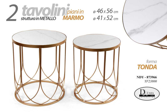 NDY/2PZ TAVOLI TDO MARMO 56/52 YF23800