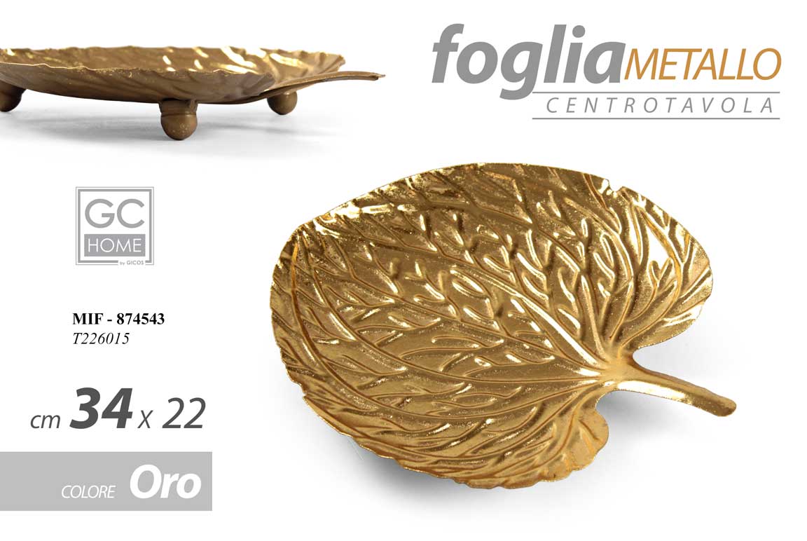 MIF/FOGLIA CENTRO MET C.ORO 26*22T226015