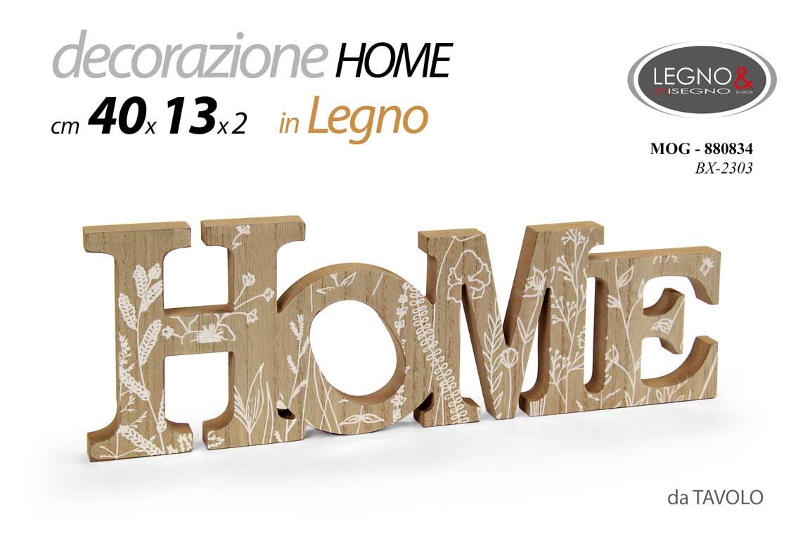 FRASE HOME LEGNO 40*13*1,8CM
