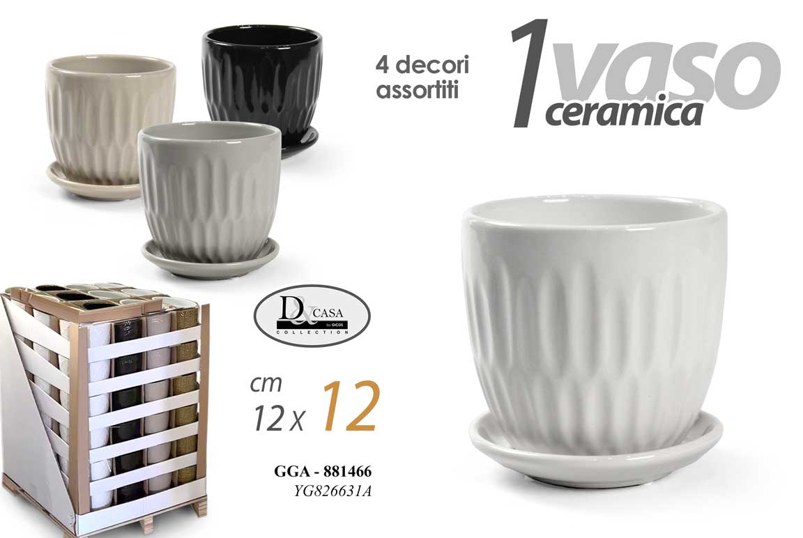 GGA/VASO TDO CERAM ASS 12*12CM YG826631A