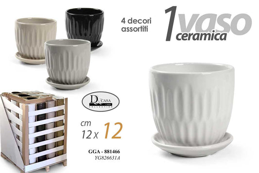 GGA/VASO TDO CERAM ASS 12*12CM YG826631A
