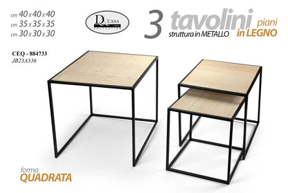 CEQ/TRIS TAVOLINI 40/35/30 JB23A336