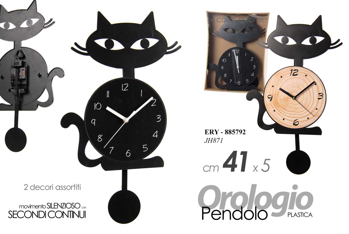 ERY/OROLOGIO PEND.PLA. 41*5,1CM JH871