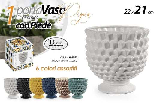 CRE/VASO CERAM ASS 22*21 DLP23303ABCDEF1