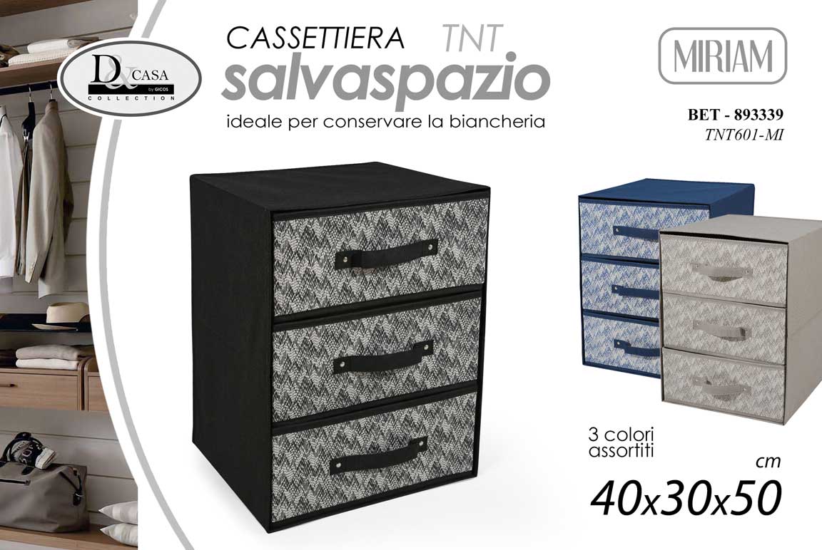 BET/S.SPAZIO 3CA.TNT 40*30*50 TNT601-MI