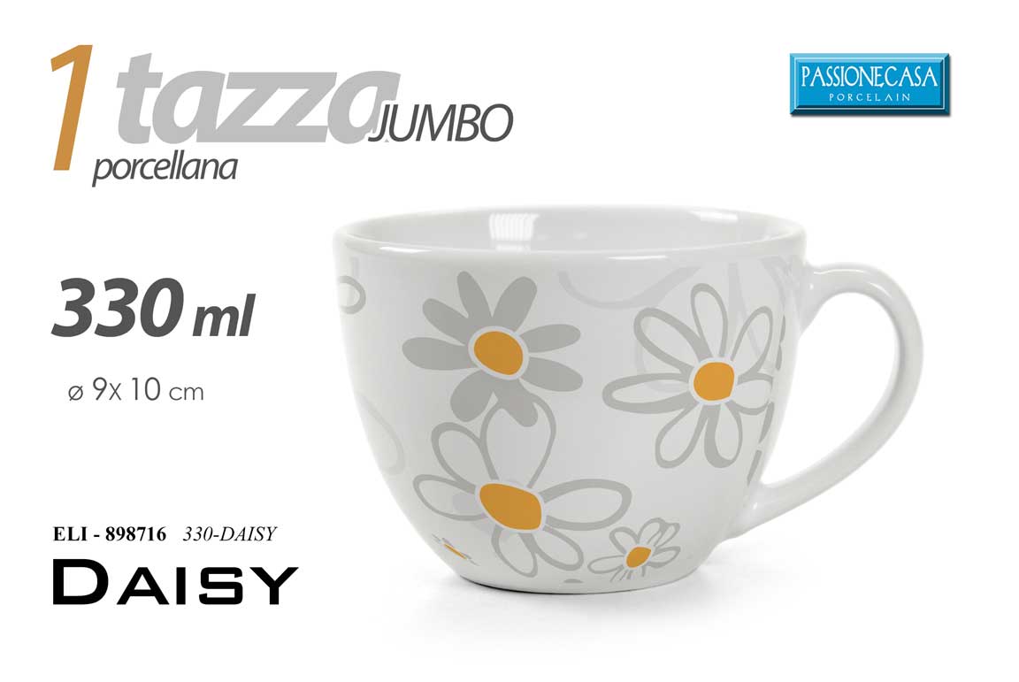 ELI/TAZZA 330ML DAISY 9,5X8CM 330-DAISY