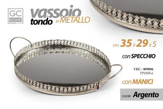 VEC/VASSOIO TND SP ARG 35*29*5 TP450S-L
