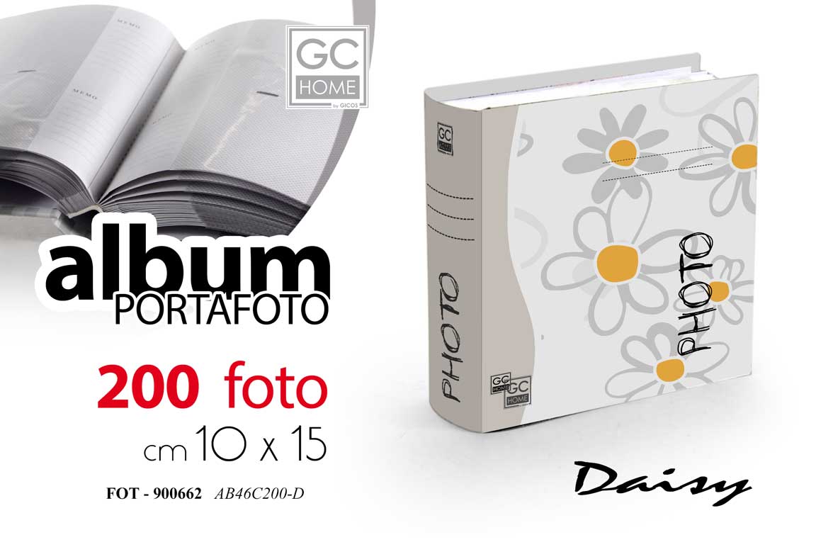FOT/ALBUM DAISY 200X 10*15CM AB46C200-D