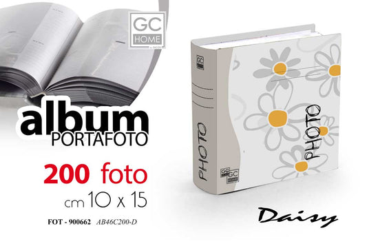 FOT/ALBUM DAISY 200X 10*15CM AB46C200-D