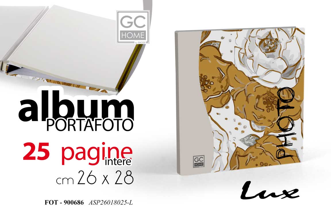 FOT/ALBUM LUX 25PAG 26*28 ASP26018025-L