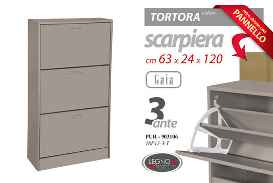 PUR/SCARP 3 TORTORA 63x24x120 18P13-3-T