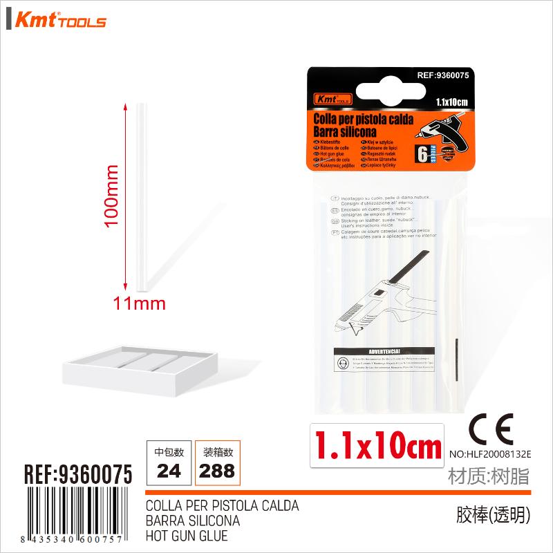 COLLA PER PISTOLA CALDA 1.1CM*10CM 6PZ