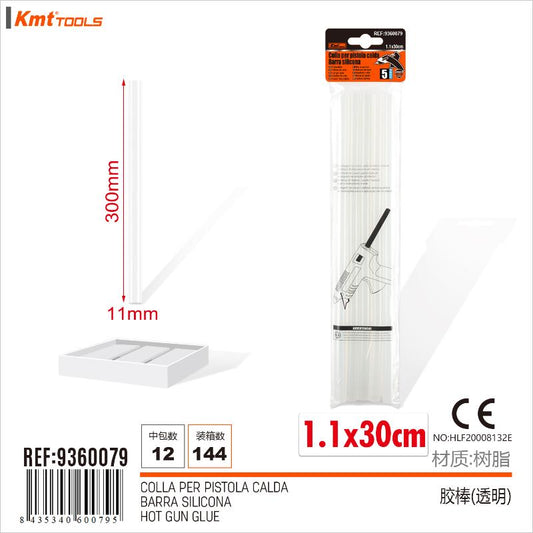 COLLA PER PISTOLA CALDA 1.1CM*30CM 5PCS