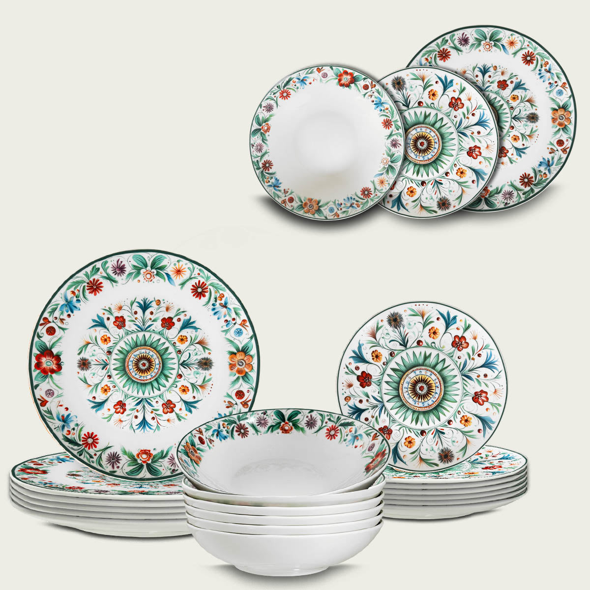 MILLEFIORI S/18 PIATTI 956049