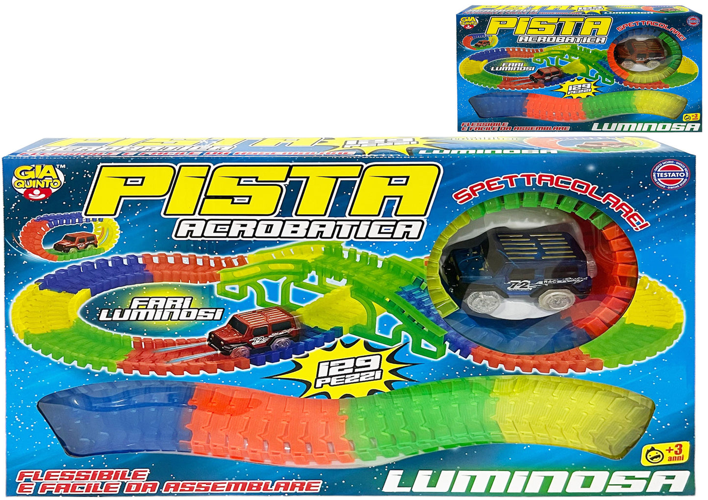 PISTA LUMINOSA ACROB 129 PZ GVC-9314 CT6