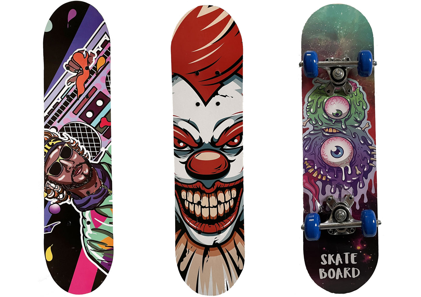 SKATEBOARD CM60 DOPPIA STAMPA GVC-9603 CT6