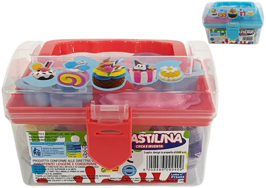 PLASTILINA VALIGETTA 12COL CON 4ACC GVC-9940 CT48