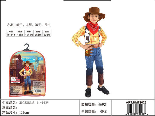 COSTUME COWBOY 11-14 ANNI