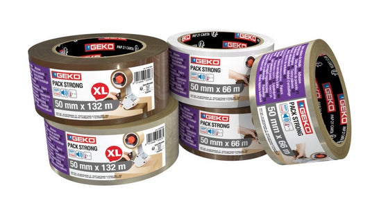 NASTRO IMBALLO NOISE MM 75 X 66 Y AVANA CON ETICHETTA LATERA