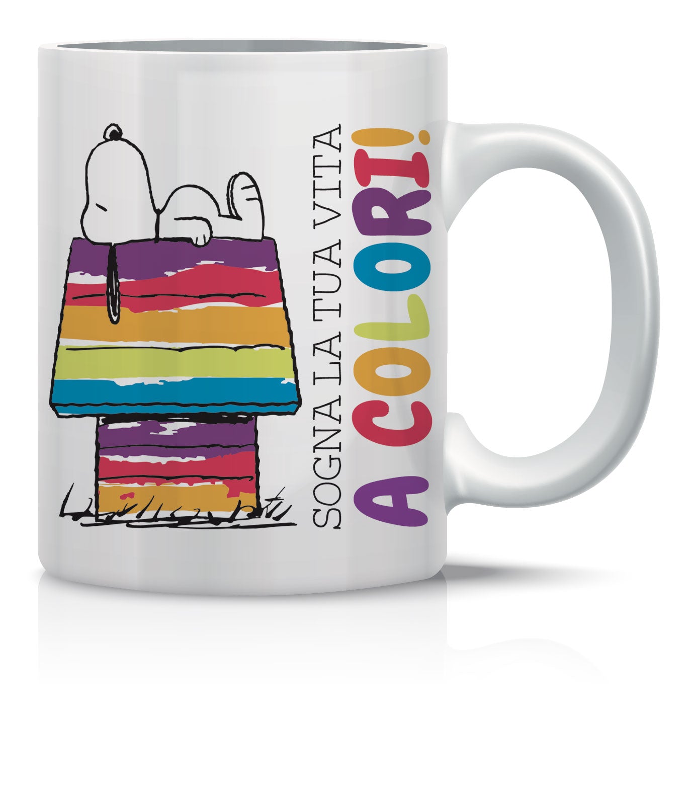 TAZZA SNOOPY A COLORI