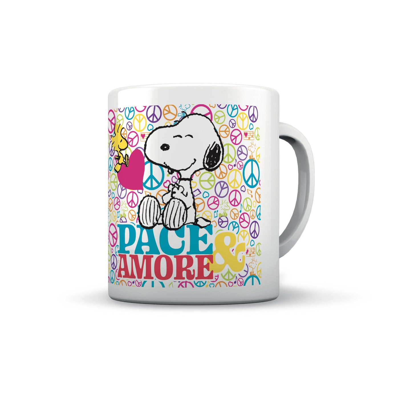 TAZZA SNOOPY PACE E AMORE