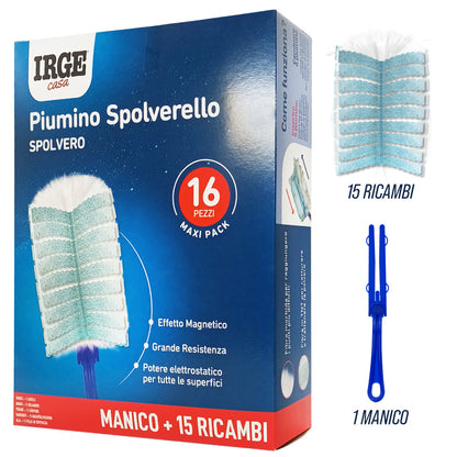 ADT SPOLVERELLO PIUMINO 15PZ   MANICHET