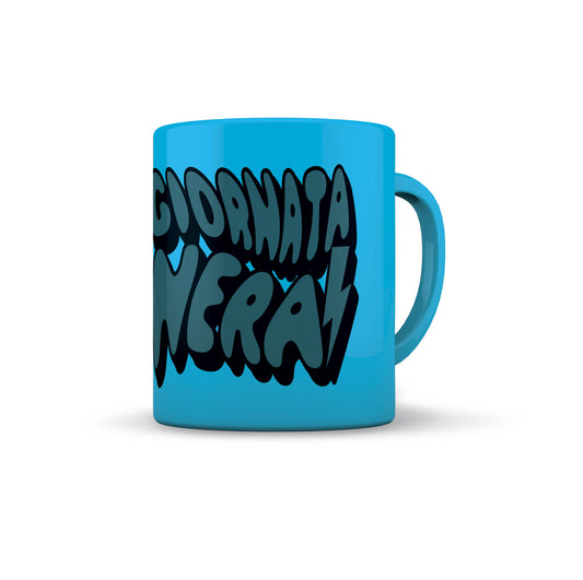 TAZZA AZZURRA GIORNATA NERA