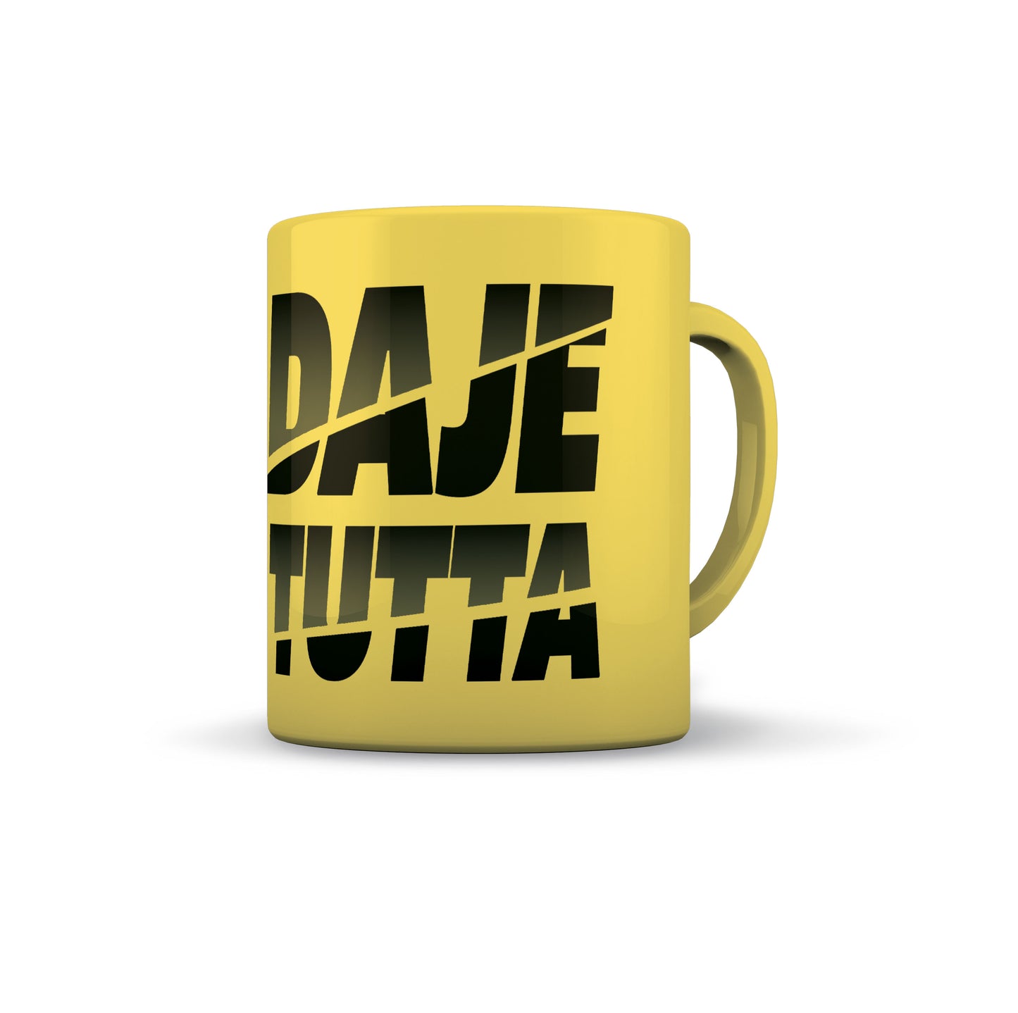 TAZZA GIALLA DAJE TUTTA