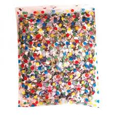 BUSTA CORIANDOLI 200GR