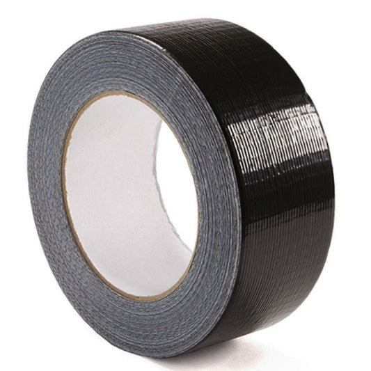 NASTRO TELATO MM 50 X 25 M NERO CON ETICHETTA LATERALE COLOR