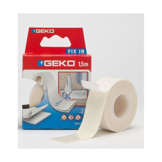 NASTRO BIADESIVO SCHIUMA PER INTERNO MM 25 X 1,5 M BIANCO IN