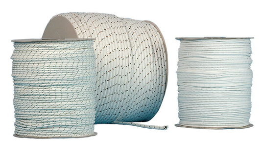 TRECCIA NYLON DIAMETRO 6 MM CON SEGNALINO ( CIRCA 34 MT/KG )